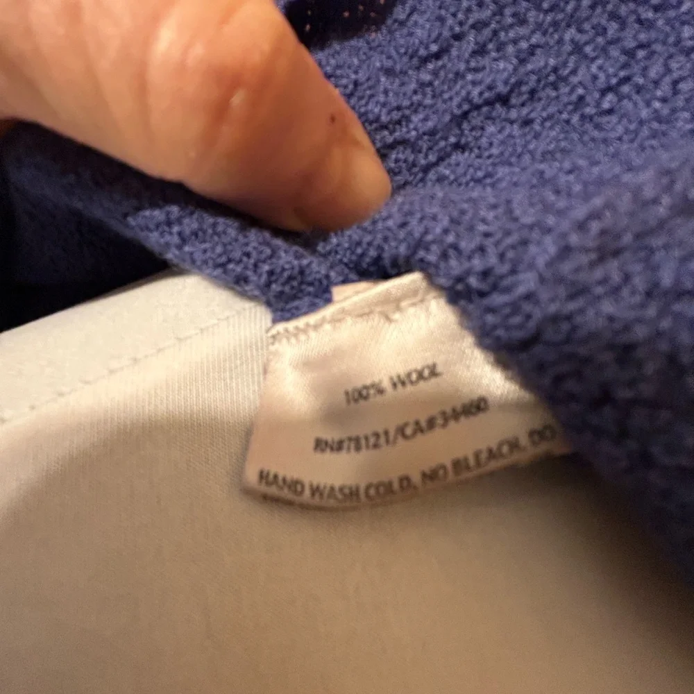 Eileen Fisher Blue 3X Sweater Set Cardigan Shell - Picture 9 of 16